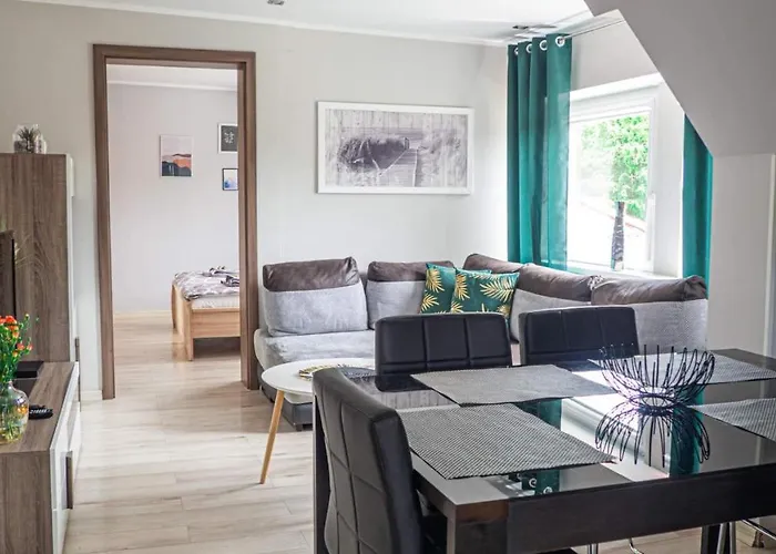 Проживання в сім'ї 3-pokojowy, Ul. Kosciuszki, 100 M Od Morza Колобжег